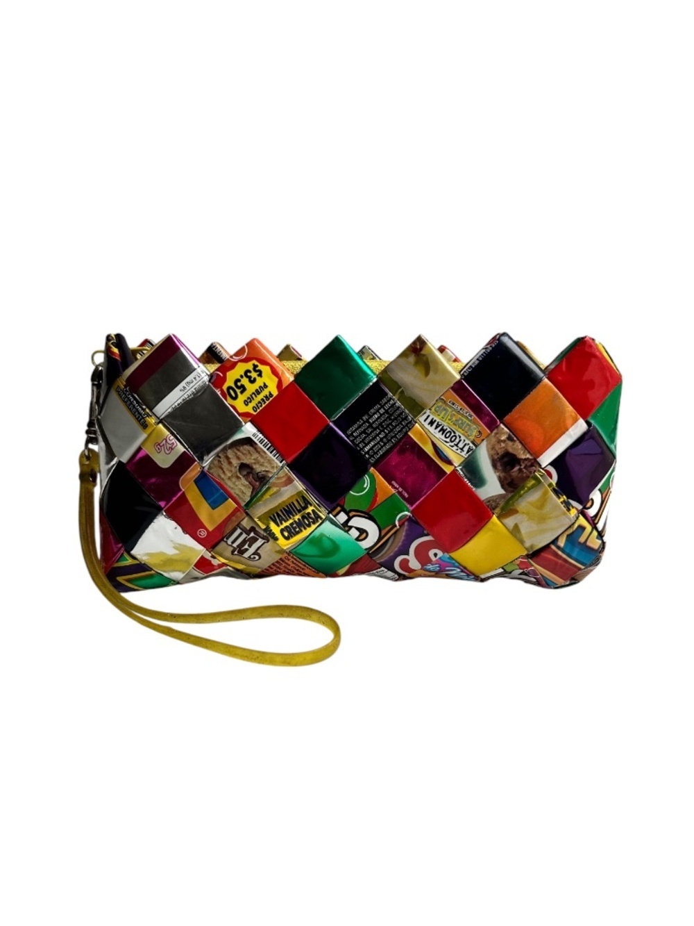 ECOIAT Recycled Wrapper & Cans Wristlet